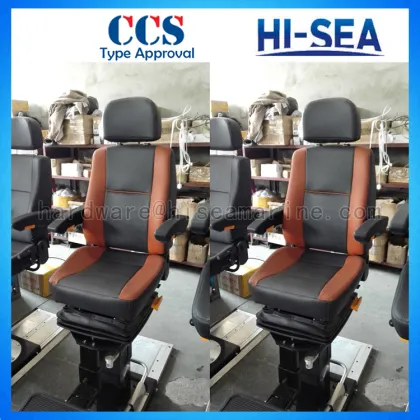 Black & White Boat Ship Helmsman Chair