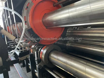 FFG Inline 4 Color Printing Slotting Die-Cutting Folder Gluing Strapping Box Making Line Machine