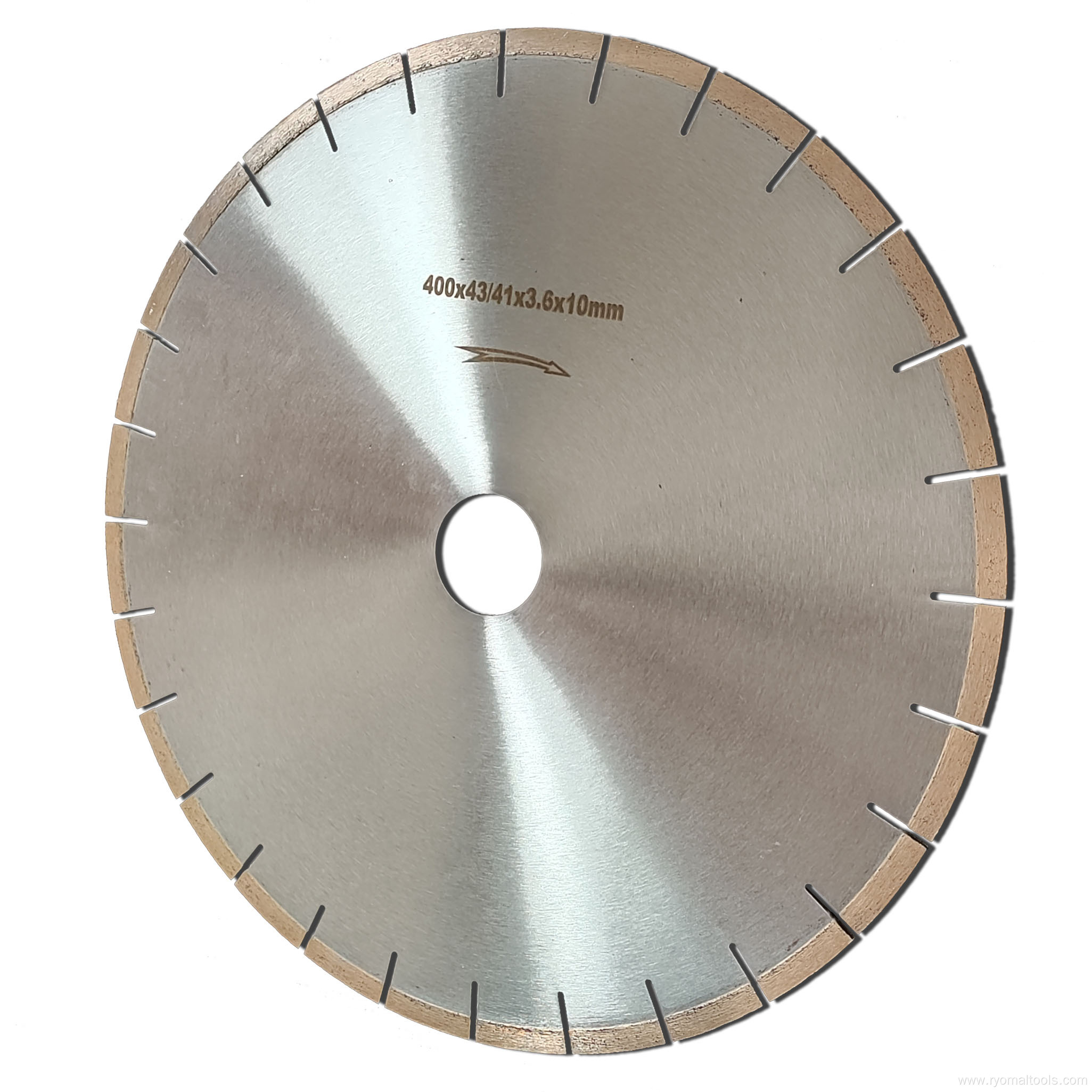 φ400mm Saw blades for cutting marble High frequency welding