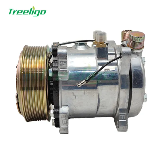 SD5H11 507 R134a O-Ring 6358 12V AC Compressor for Truck Air Conditioning