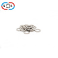 Special Shape Custom Ring Magnet with Square Hole