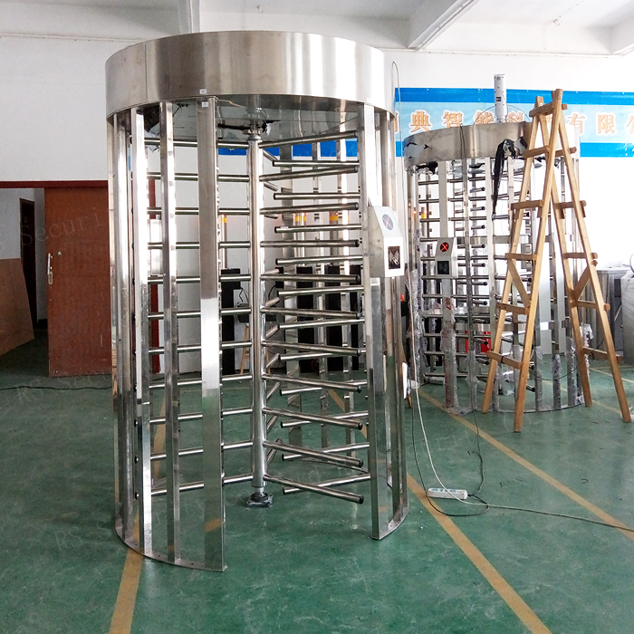 Stainless Steel Full Height Turnstiles Door