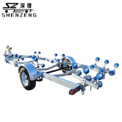 17-19ft Single Axle Small Boat Trailer for Assault Boats