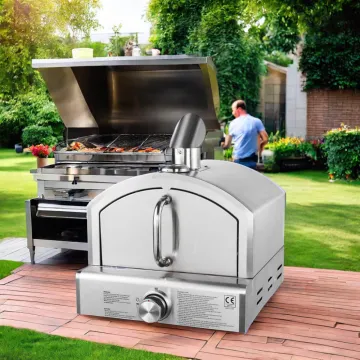Wholesale European Modern Gas Pizza Oven for Sale Stainless Steel Pizza Oven forno Pizza A Gas
