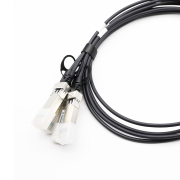 من 40 جم إلى 4x10G QSFP+ إلى كابل اندلاع SFP+ DAC ، 1 متر
