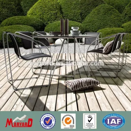 Outdoor stainless steel sofa