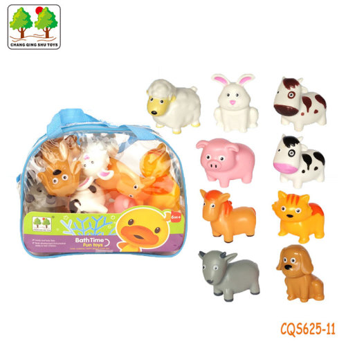 CQS625-11 CQS soft toys 9PCS with BB sound