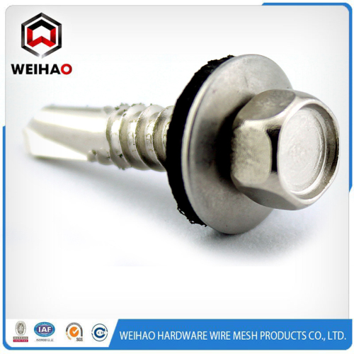 HEX HEAD SELF DRILLING SCREW INSERTED WASHER