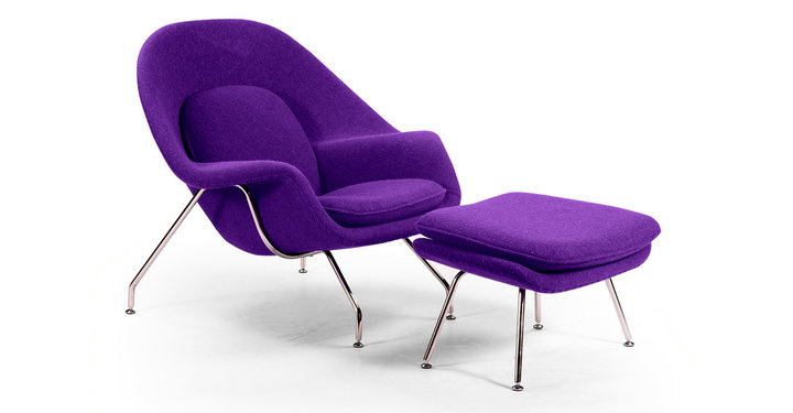 Womb Chair with Ottoman Womb Chair with Ottoman