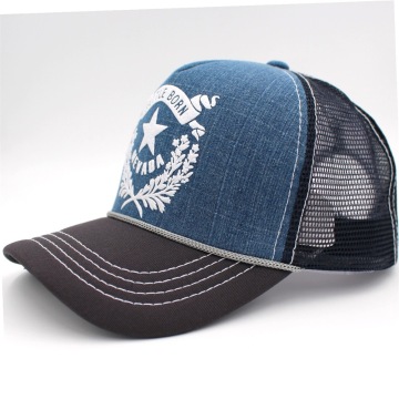 Custom Embroidered Logo Snapback Caps and Suede Trucker Hats with Rope Detail