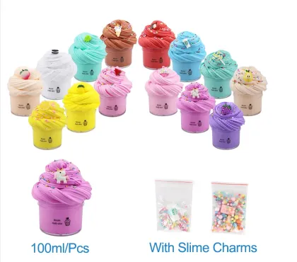 eco creative plasticine stress relief toys fluffy clay