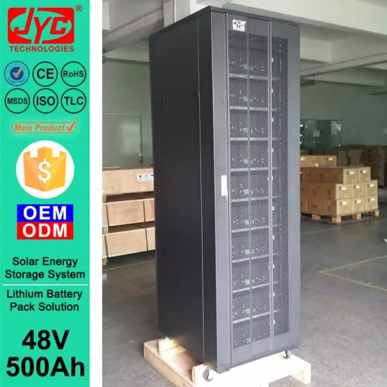 Barbados 48v 500ah LiFePO4 Li ion Lipo Lithium ion Battery Pack Replacing VRLA Battery in Solar Energy System