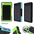 12000mAh Caricatore solare portatile impermeabile a doppia alimentazione USB Caricabatteria solare