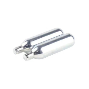 CO2 16g Threaded Refill Cartridges Pair for Bike Inflator