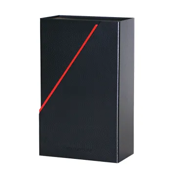 Embossed Purple custom jewelry packaging Box