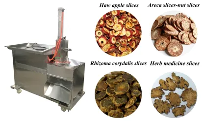 Apple Fruit Slicing and Areca-Nut Cutting Machine