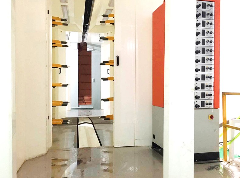 Automatic Powder Coating Systems: Machine, Booth, and Oven