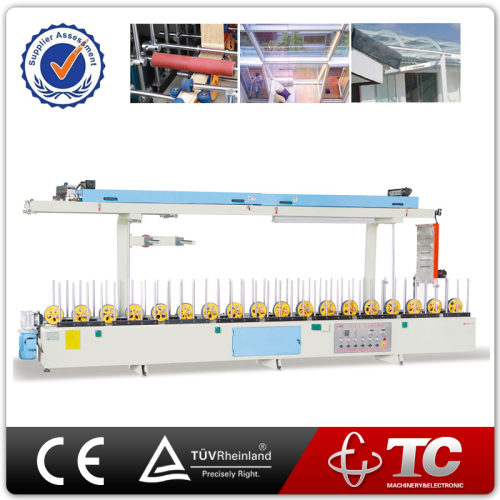 Profile MDF Cold Adhesive Glue Woodworking Wrapping Machine