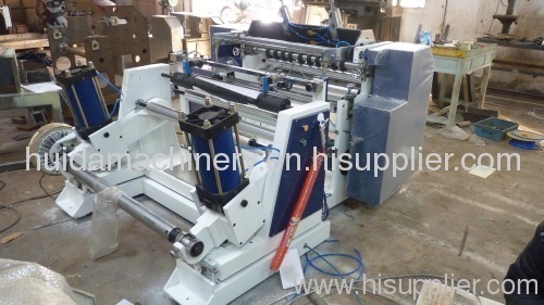 Cash Register Paper Roll Slitting Rewinding Machine 