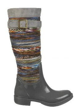 New Design PVC Rain Boot with Buckle