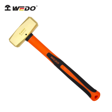 WEDO High Quality Non-Sparking Safety Brass Copper Sledge Hammer (German Type)