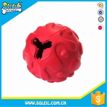 Brand New Design Non-Toxic Rubber Dog Toy Rubber Ball