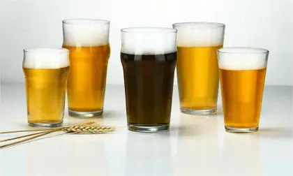 SNW Wholesale Libbey Smooth Glass Mugs for Iced Tea, Juice, Coffee, Cola, Soda, and Beer