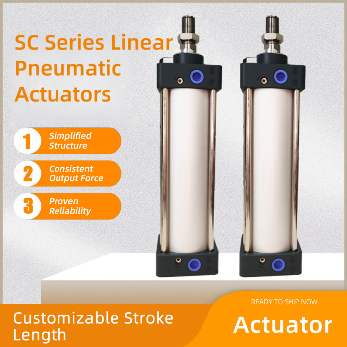 Линейные пневматические приводы SC