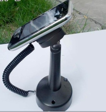 Merchandise retail sell support mobile security stand with alarm anti-lost in high quality