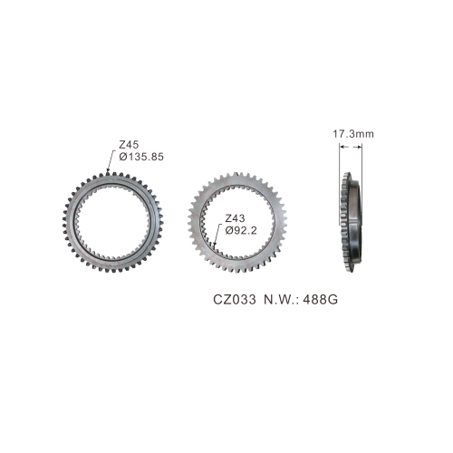 FOR ZF OEM 6002 305 727 ZFD Auto Parts Input Transmission Synchronizer
