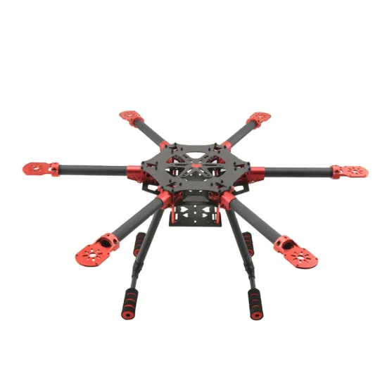 JMRRC Carbon Fiber Umbrella Folding Hexacopter 600mm FPV Aircraft Frame Kit with landing gear for RC Helicopter UAV Drone