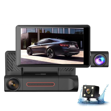3-Lens In-Car 1080P HD Dash Cam DVR Recorder
