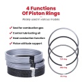 ISUZU 6HH1 Piston Rings 8-94390-799-0