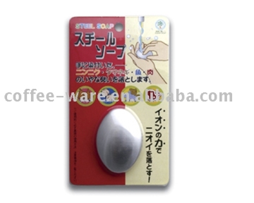 Promotional metal soap