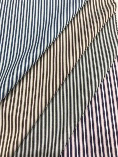 100%Polyester Woven Yarn-dyed Stripe Fabric