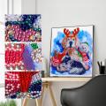 Christmas Animal Diamond Painting Decoration