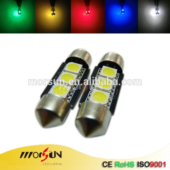 auto led festoon lamp 31mm 12v car led lamp