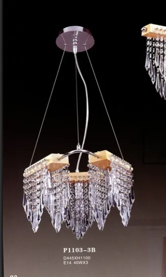 Crystal Chandelier Pendant Light, Suitable for Home, Mall and Hotel Decorations