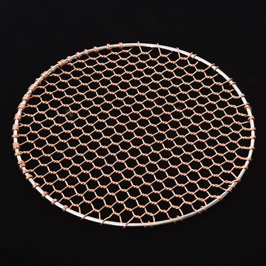Hot Sale Korean Copper BBQ Grill Wire Mesh for Restaurants