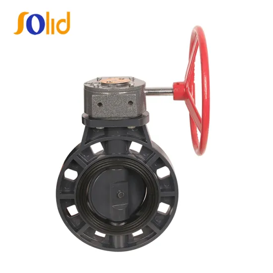 PVC Butterfly Valve Handle Type PVC Pipe
