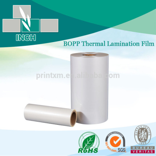 Matte glossy BOPP cold lamination film roll 18 Mic