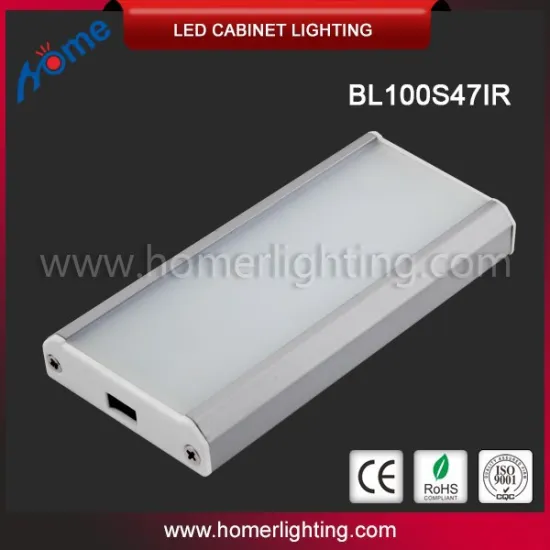 Portable battery led lights with ir sensor