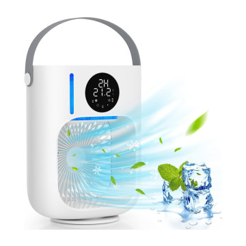 2023 Mini Air Conditioner Fan - 1000ML Portable Evaporative Cooler for Bedrooms and Offices