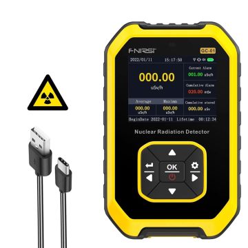 High Precision Dosimeter: X-ray Tester, Geiger Counter, and Radiation Monitor
