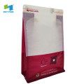 Recyclable Food Packaging Custom Flexible Pouch Window Bag