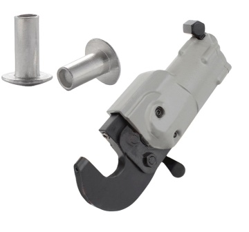 Metal Semi-Tubular Hollow Rivet Gun for Hydraulic and Pneumatic Applications
