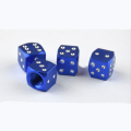 Car tire aluminum alloy dice valve cap