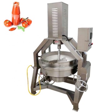 Industrial Gas Steam Heated Planetary Stirring Kettle for Sauce, Jam, and Syrup Cooking
