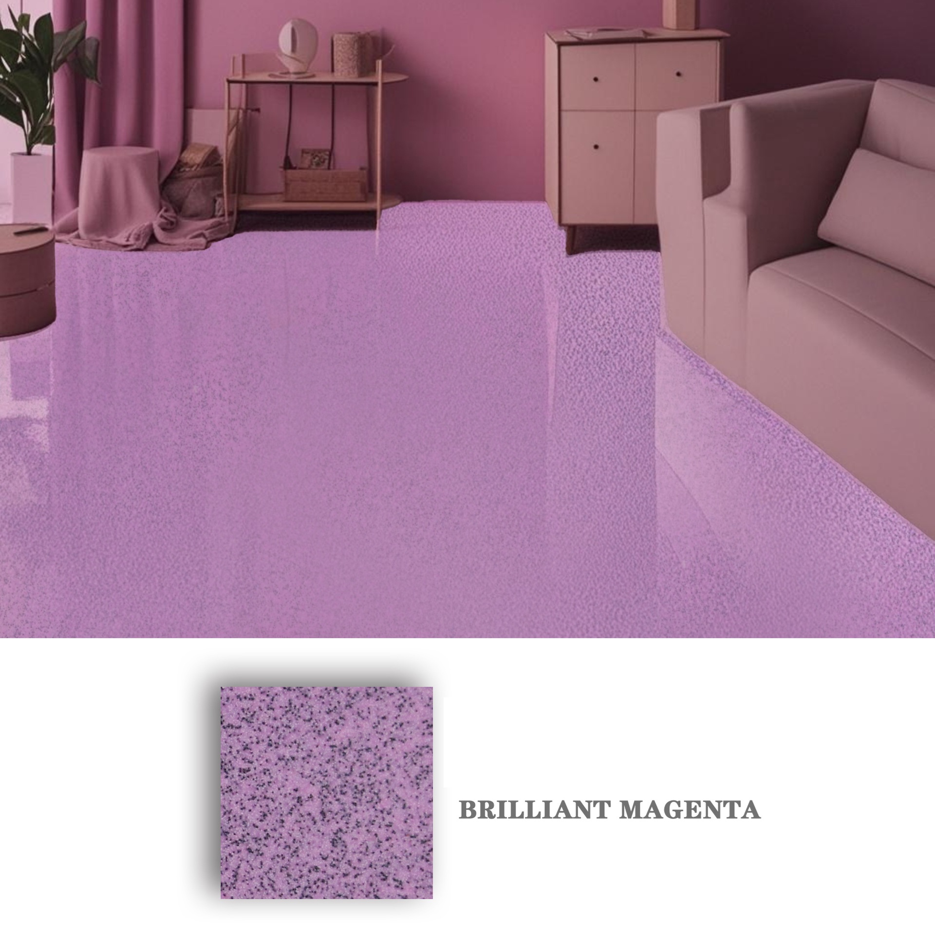 purple garage floor paint