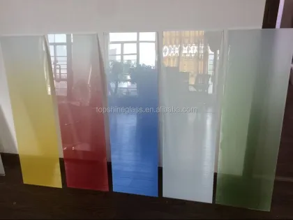 Custom Cut Top Quality Corning Gorilla Silk Screen Printing Tempered Glass for Countertop, Tabletop